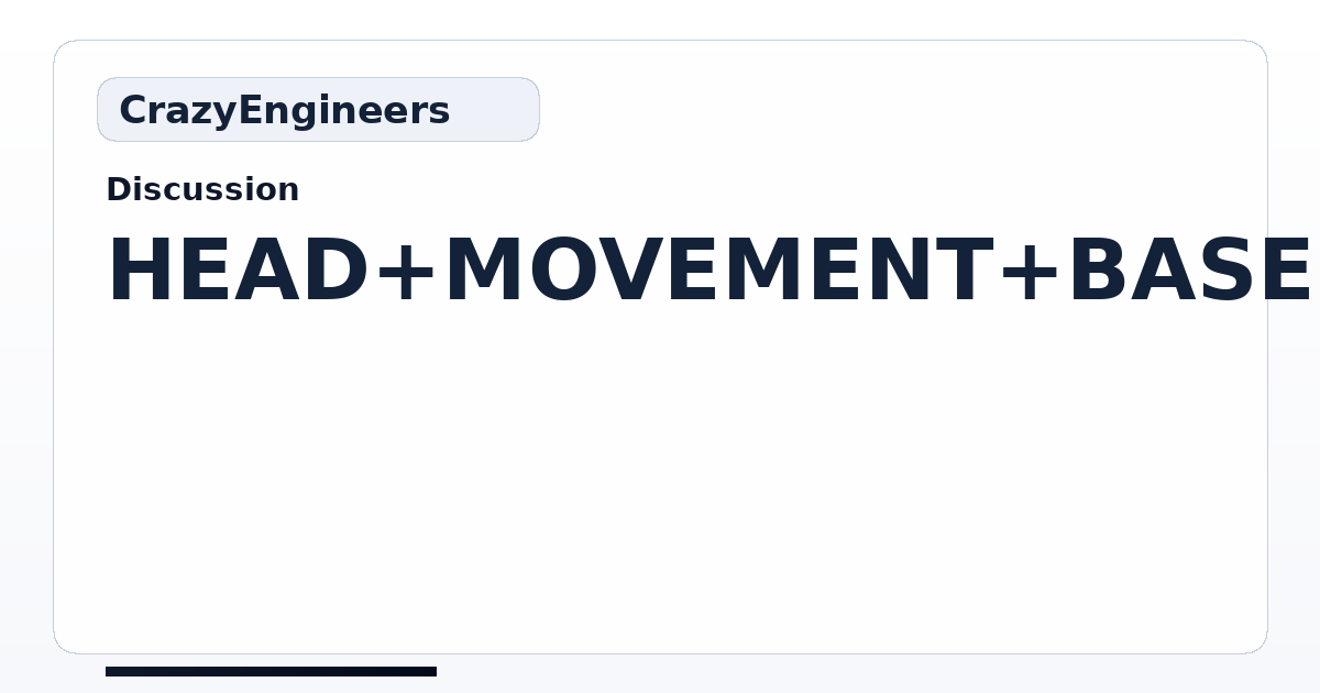 HEAD MOVEMENT BASED DEVICE SWITCHING FOR PHYSICALLY CHALLENGED PEOPLE ...