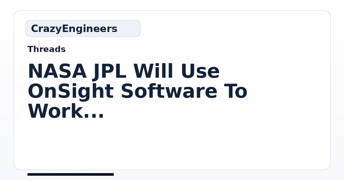 NASA JPL Will Use OnSight Software To Work Virtually On Mars Using ...
