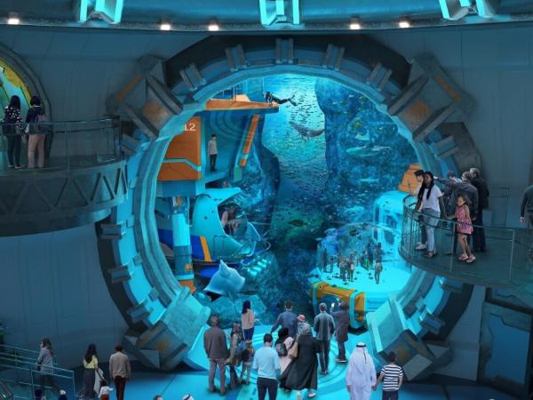 SeaWorld Abu Dhabi - World's Largest Indoor Aquarium Is Almost Ready