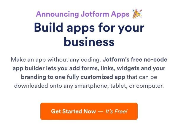 Jotform apps